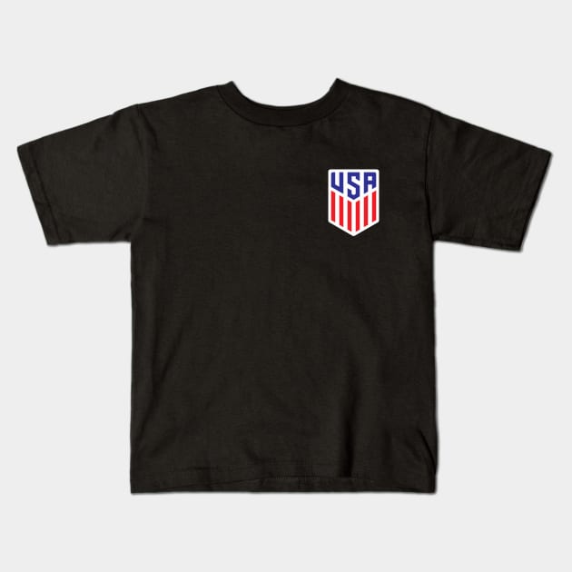 USA Kids T-Shirt by white.ink